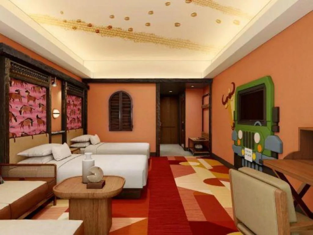 Bed in Chimelong Hotel