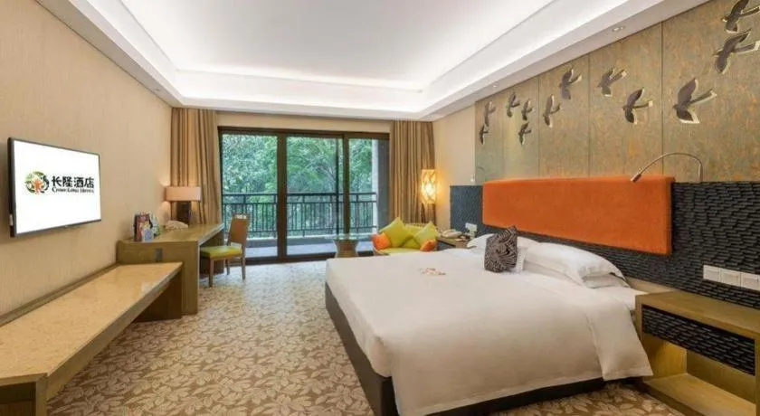 Bed in Chimelong Hotel