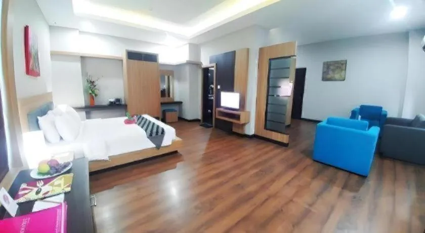 Bed in Orchardz Hotel Gajah Mada