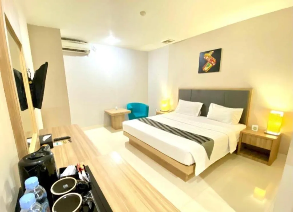 Bed in Orchardz Hotel Gajah Mada