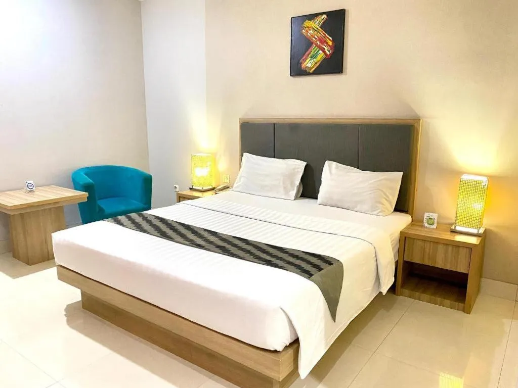 Bed in Orchardz Hotel Gajah Mada