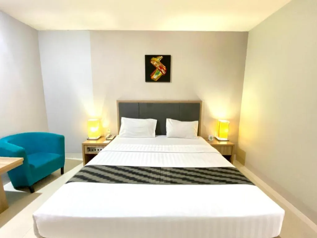 Bed in Orchardz Hotel Gajah Mada