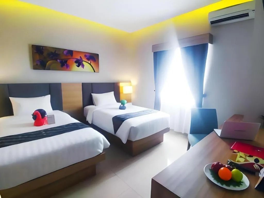 Bed in Orchardz Hotel Gajah Mada