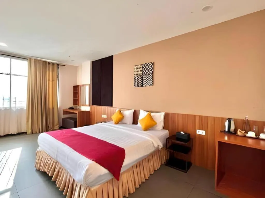 Bed in Garuda Hotel Pontianak