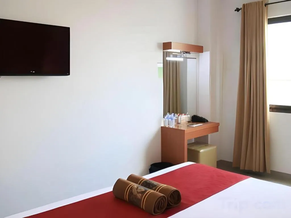 Bed in Garuda Hotel Pontianak