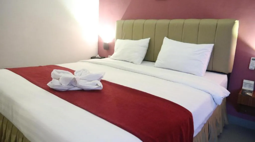 Bed in Garuda Hotel Pontianak