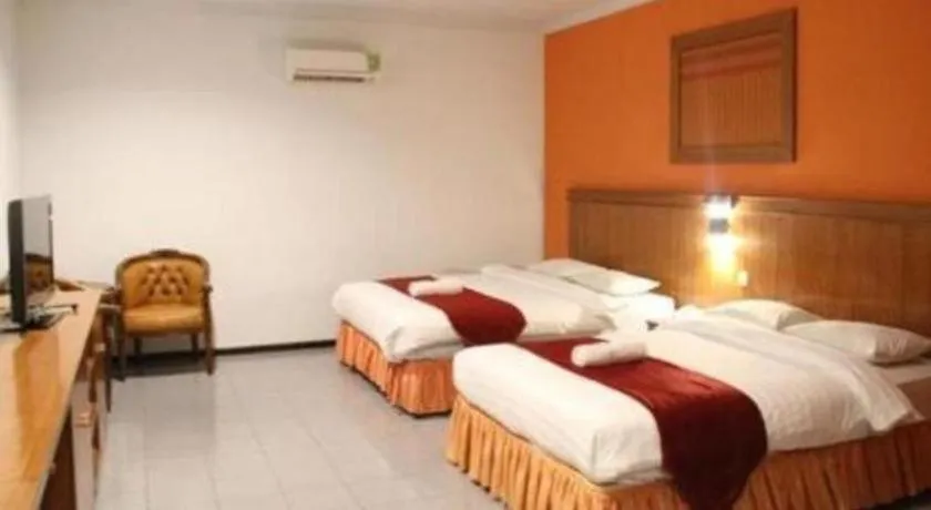 Bed in Garuda Hotel Pontianak