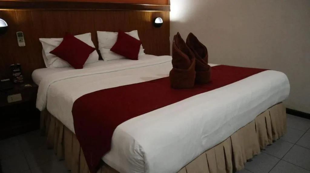 Bed in Garuda Hotel Pontianak