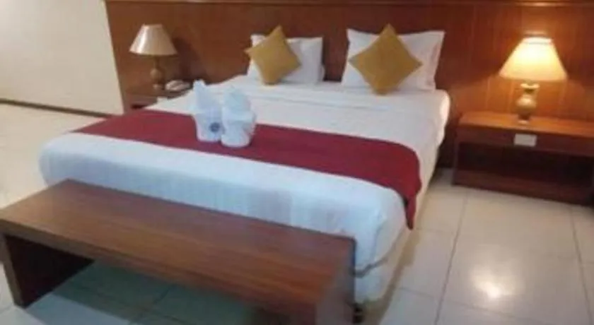 Bed in Garuda Hotel Pontianak