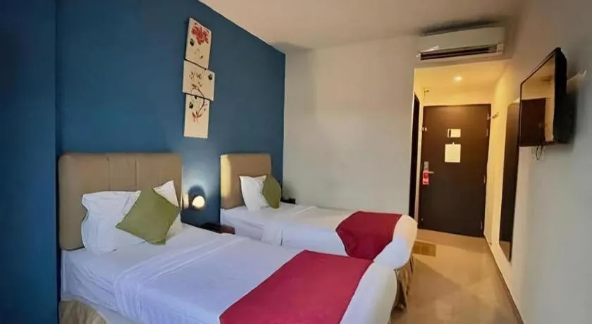 Bed in Garuda Hotel Pontianak