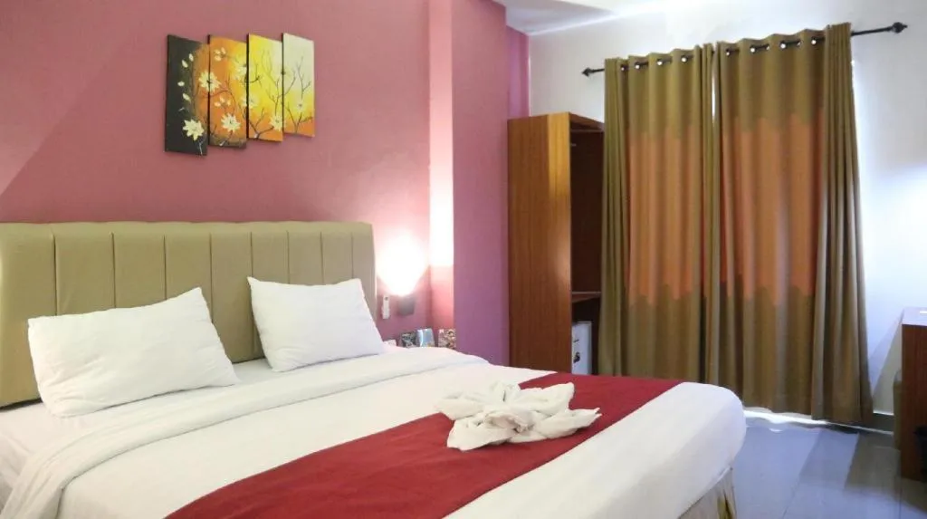 Bed in Garuda Hotel Pontianak