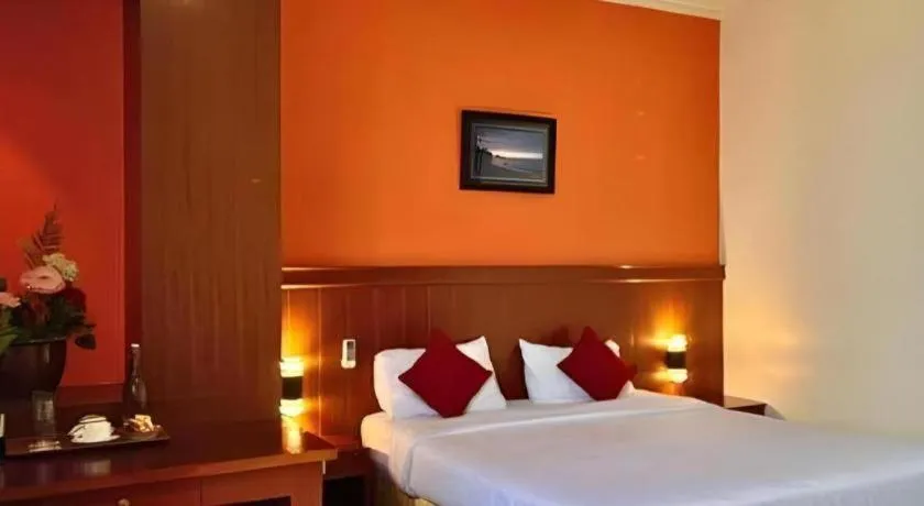Bed in Garuda Hotel Pontianak