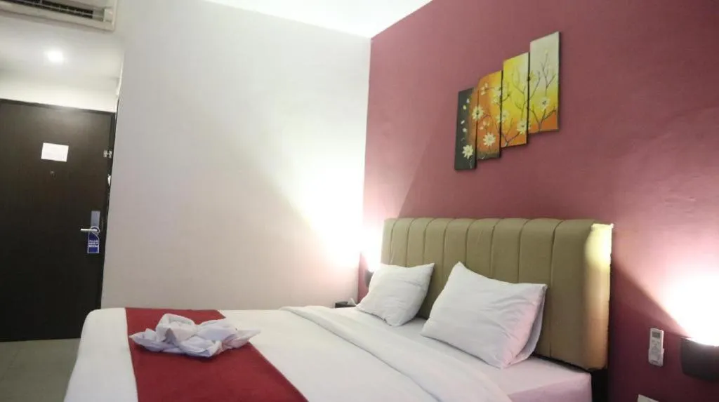 Bed in Garuda Hotel Pontianak