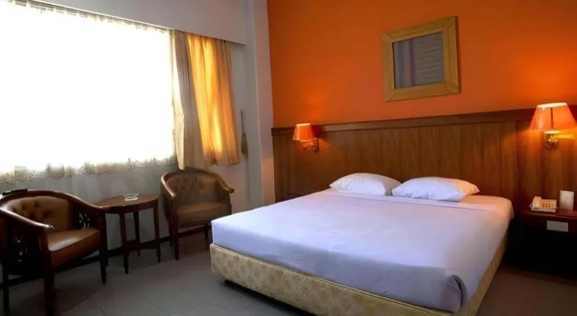 Bed in Garuda Hotel Pontianak