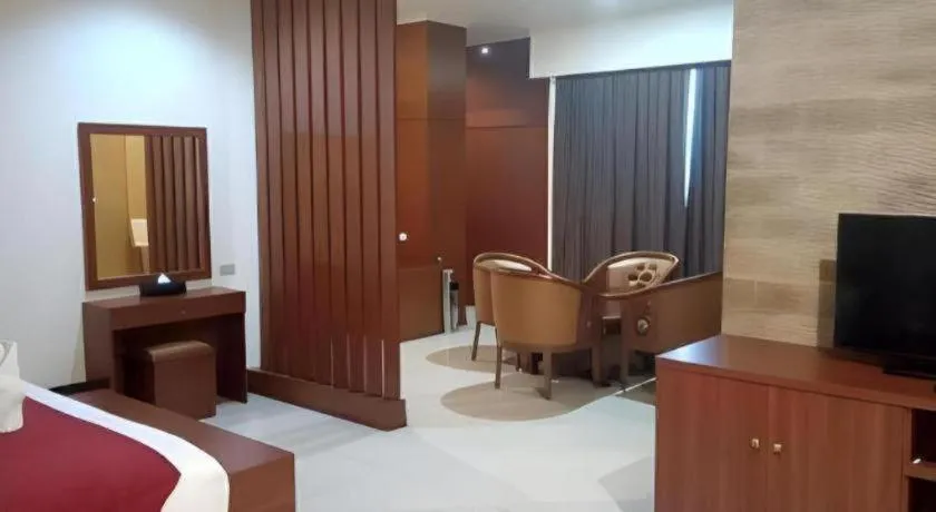 Bed in Garuda Hotel Pontianak