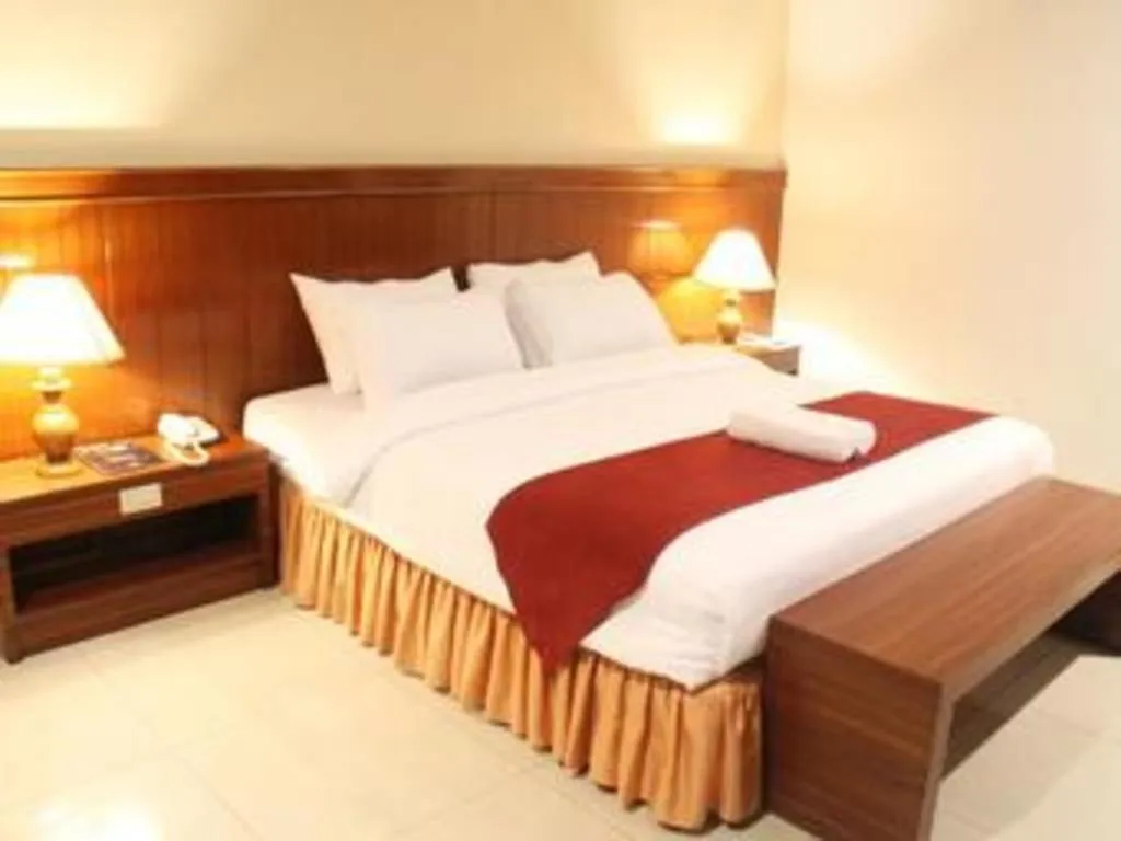 Bed in Garuda Hotel Pontianak