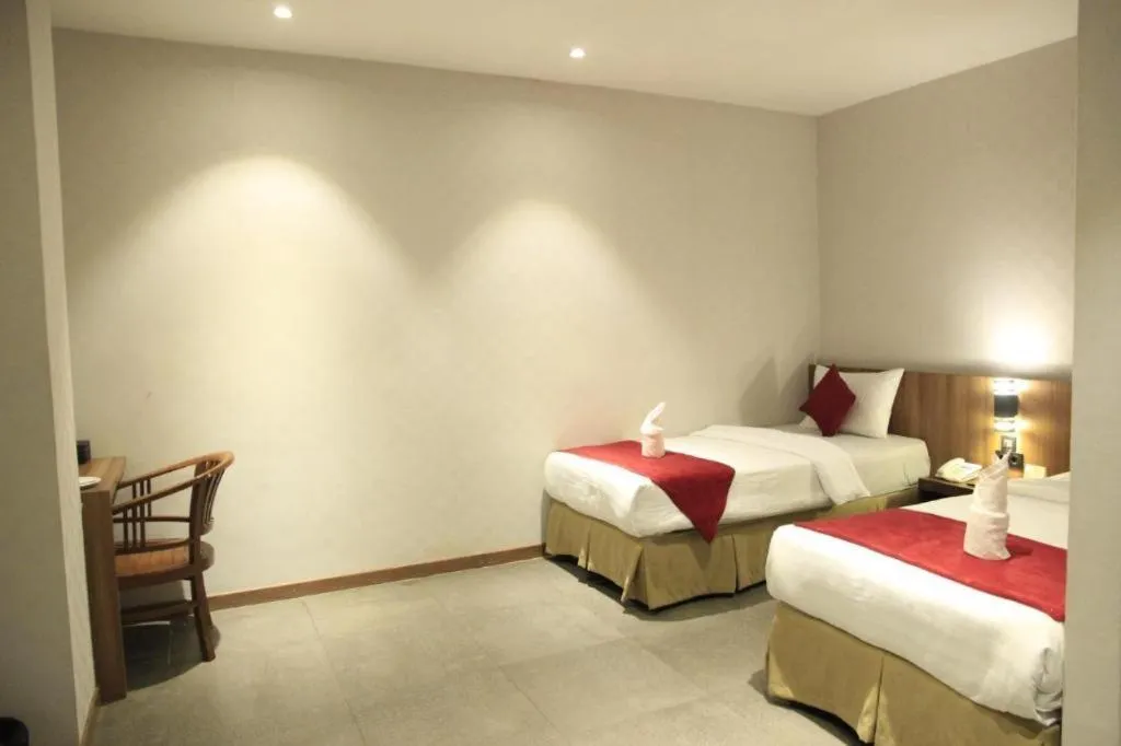 Bed in Garuda Hotel Pontianak