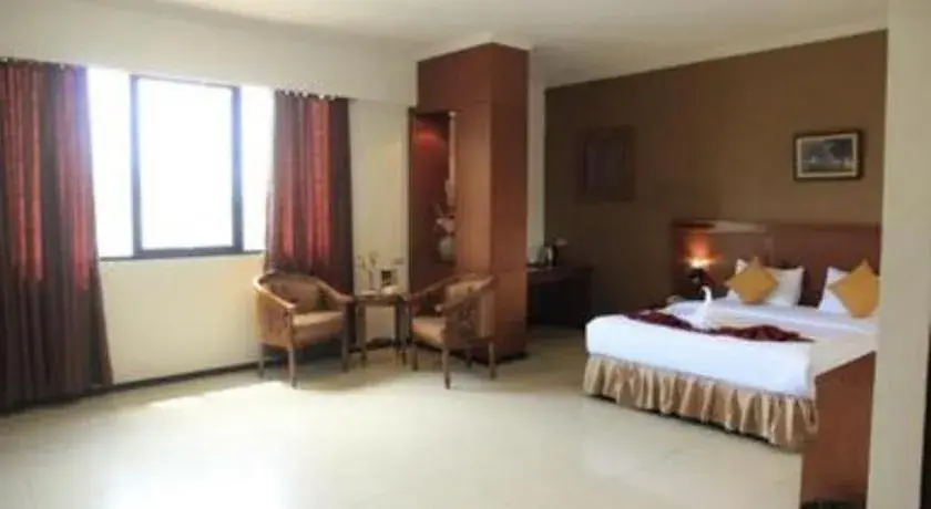 Bed in Garuda Hotel Pontianak Bed in Garuda Hotel Pontianak