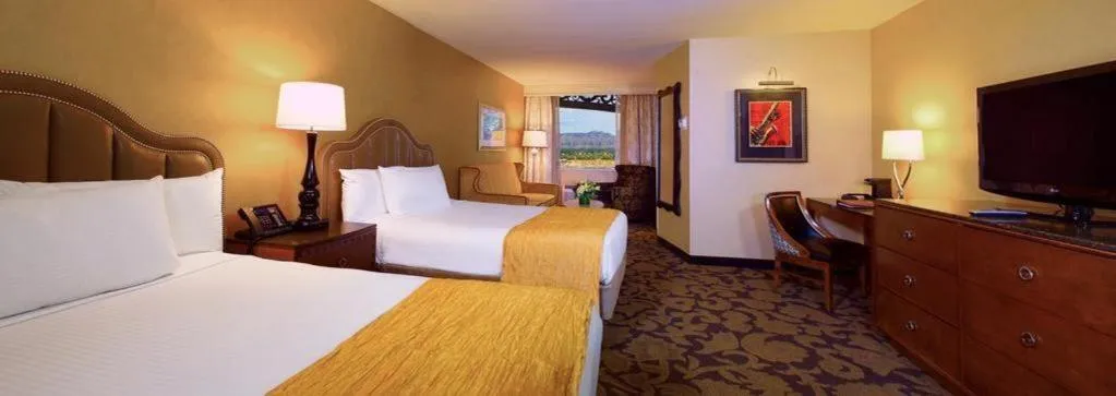 Bed in Orleans Hotel and Casino