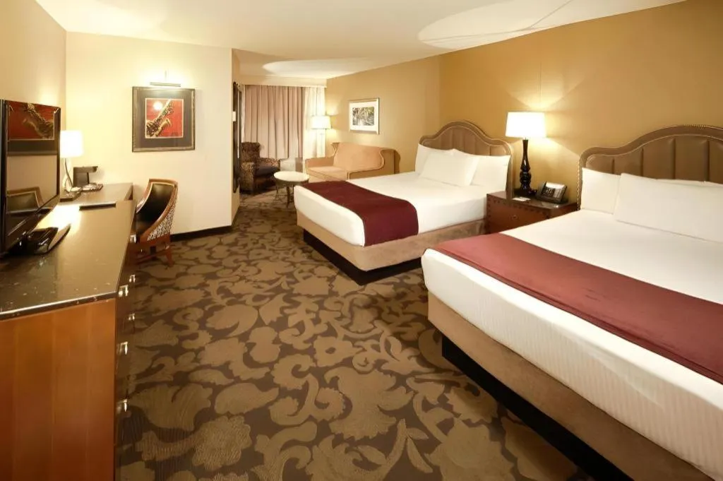 Bed in Orleans Hotel and Casino