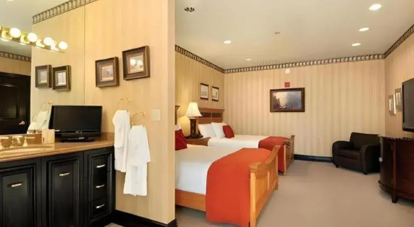 Bed in Orleans Hotel and Casino Bed in Orleans Hotel and Casino