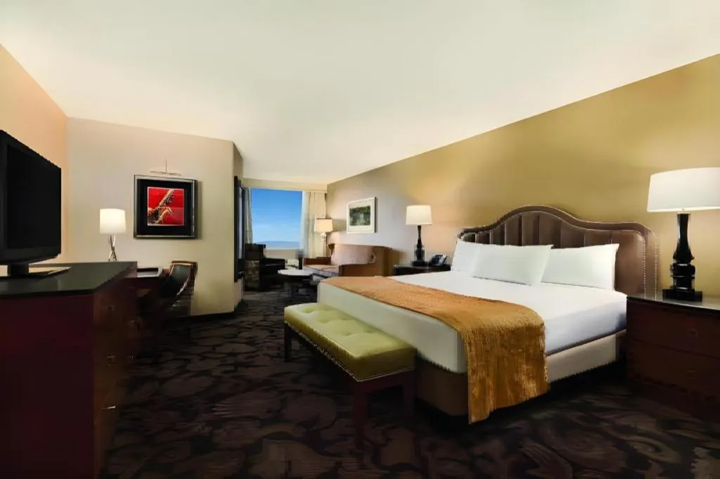 Bed in Orleans Hotel and Casino