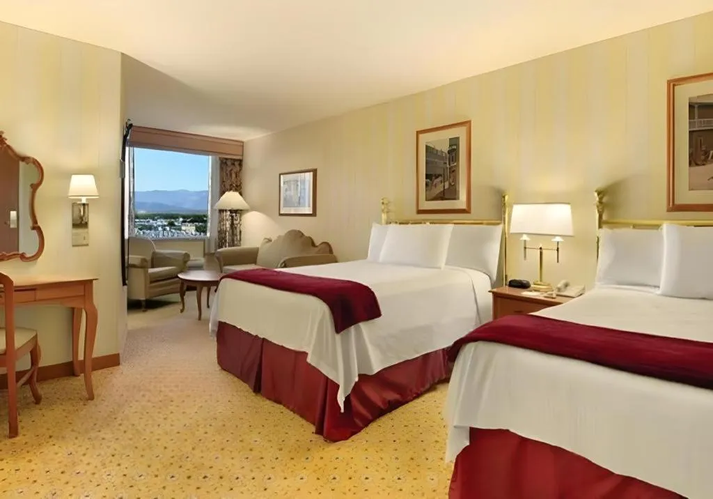 Bed in Orleans Hotel and Casino