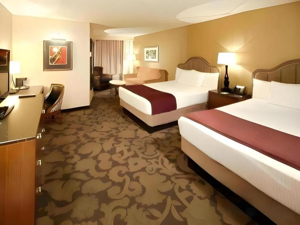 Bed in Orleans Hotel and Casino