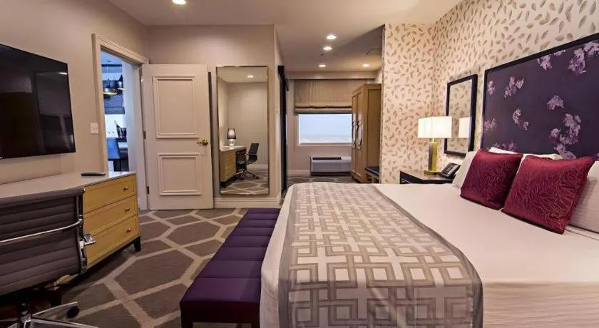 Bed in Orleans Hotel and Casino