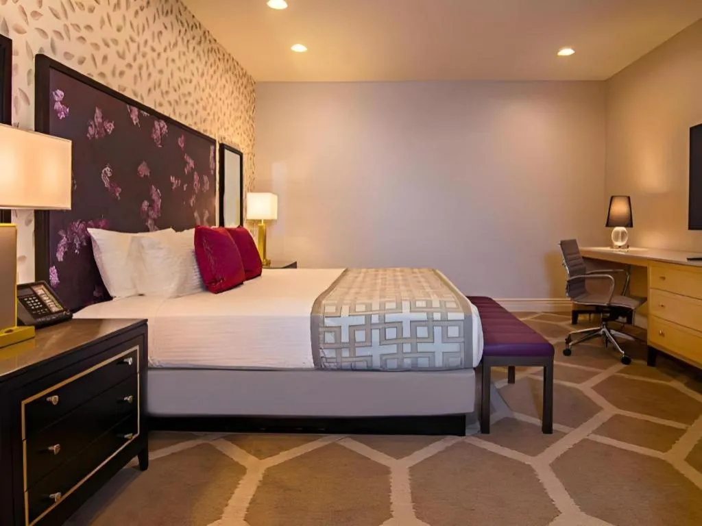 Bed in Orleans Hotel and Casino