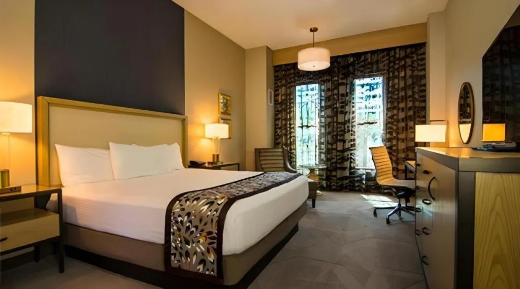 Bed in Sam's Town Hotel and Gambling Hall