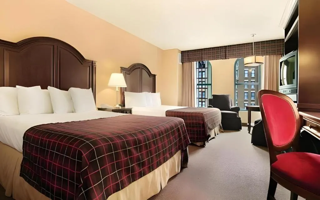 Bed in Sam's Town Hotel and Gambling Hall