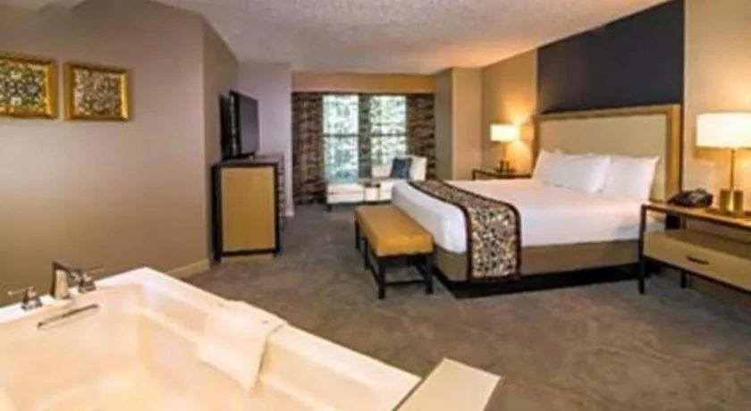 Bed in Sam's Town Hotel and Gambling Hall