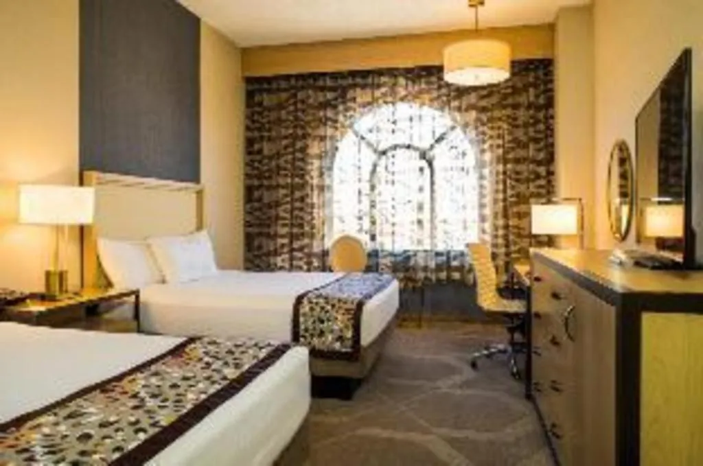 Bed in Sam's Town Hotel and Gambling Hall