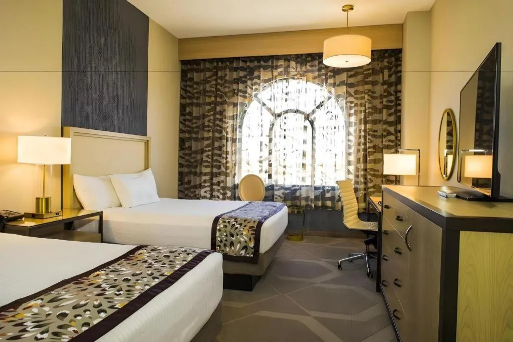 Bed in Sam's Town Hotel and Gambling Hall