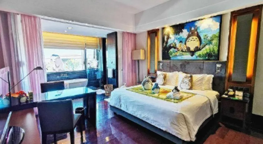 Bed in Worldhotel Grand Dushulake Suzhou