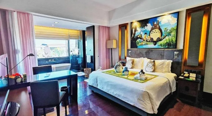 Bed in Worldhotel Grand Dushulake Suzhou