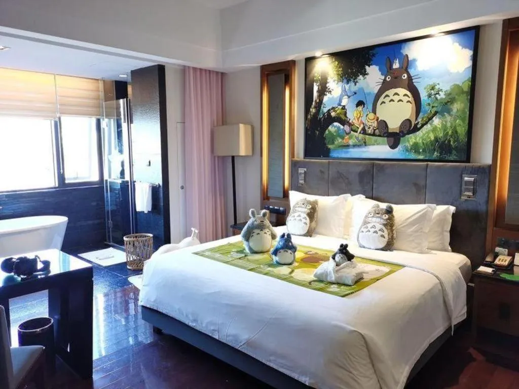 Bed in Worldhotel Grand Dushulake Suzhou