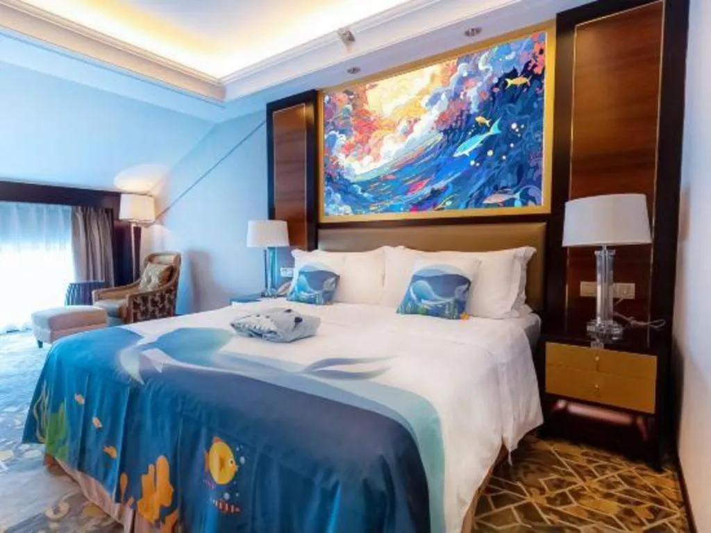 Bed in Royal Tulip Hotel Zhujiajiao Shanghai