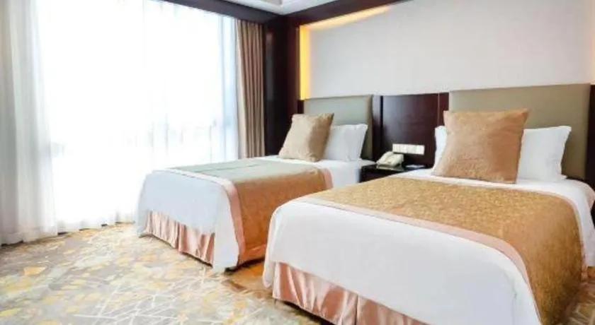 Bed in Royal Tulip Hotel Zhujiajiao Shanghai