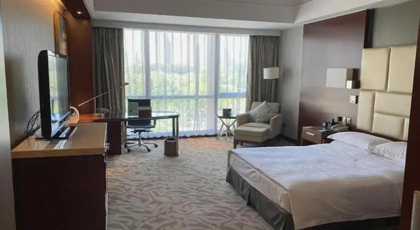 Bed in Kun Tai Glory Hotel Beijing Wangjing Bed in Kun Tai Glory Hotel Beijing Wangjing