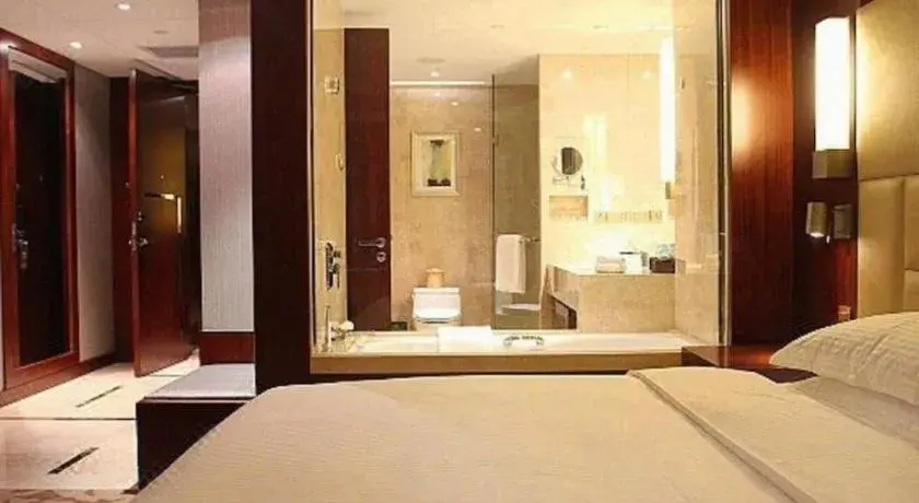 Bed in Kun Tai Glory Hotel Beijing Wangjing Bed in Kun Tai Glory Hotel Beijing Wangjing