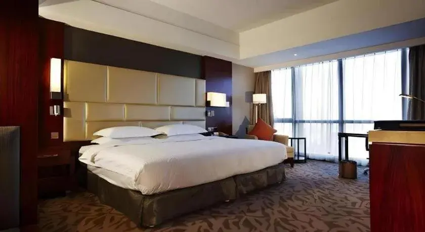 Bed in Kun Tai Glory Hotel Beijing Wangjing Bed in Kun Tai Glory Hotel Beijing Wangjing