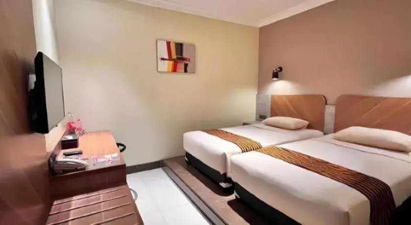 Bed in Patria Palace Hotel Bed in Patria Palace Hotel