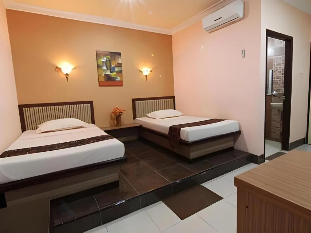 Bed in Patria Palace Hotel