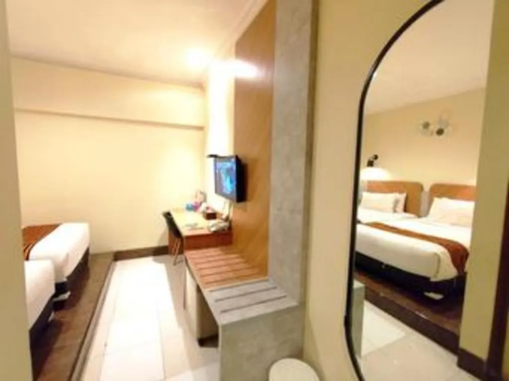 Bed in Patria Palace Hotel