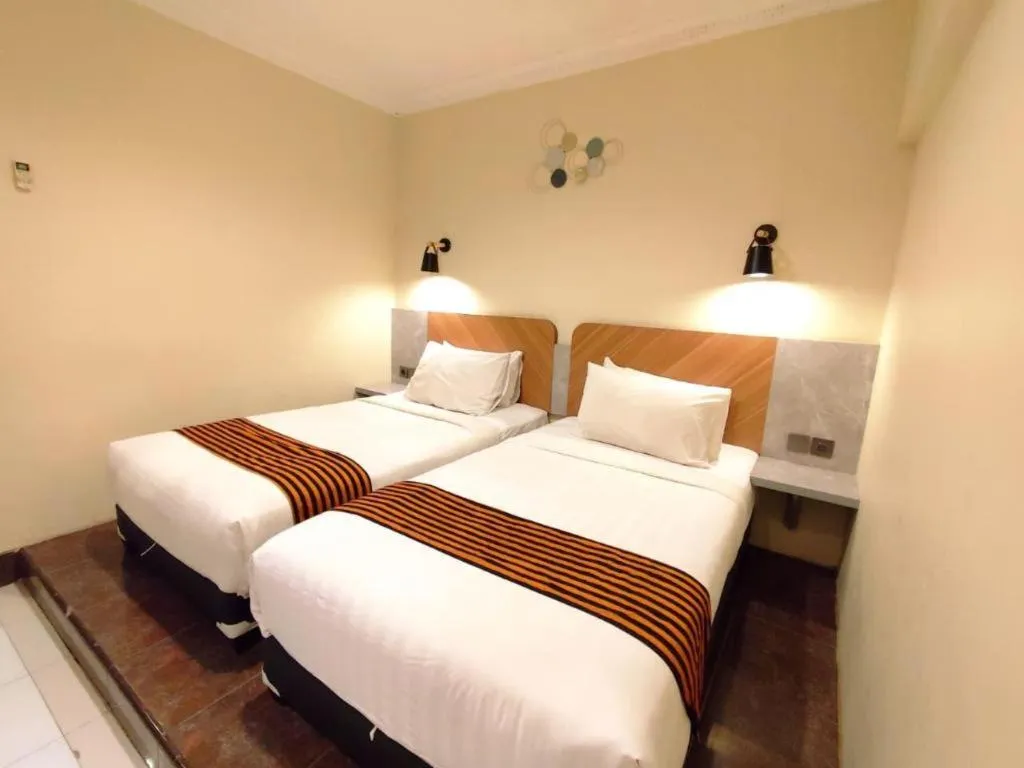 Bed in Patria Palace Hotel