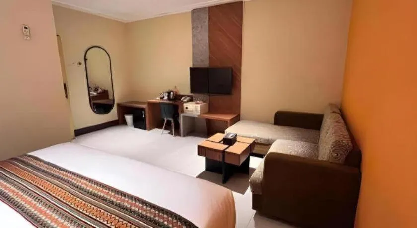 Bed in Patria Palace Hotel