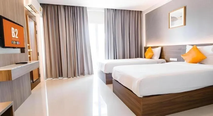 Bed in B2 Resort Boutique and Budget Hotel