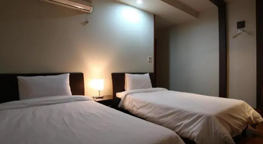 Bed in Monaco Hotel Jeju Bed in Monaco Hotel Jeju